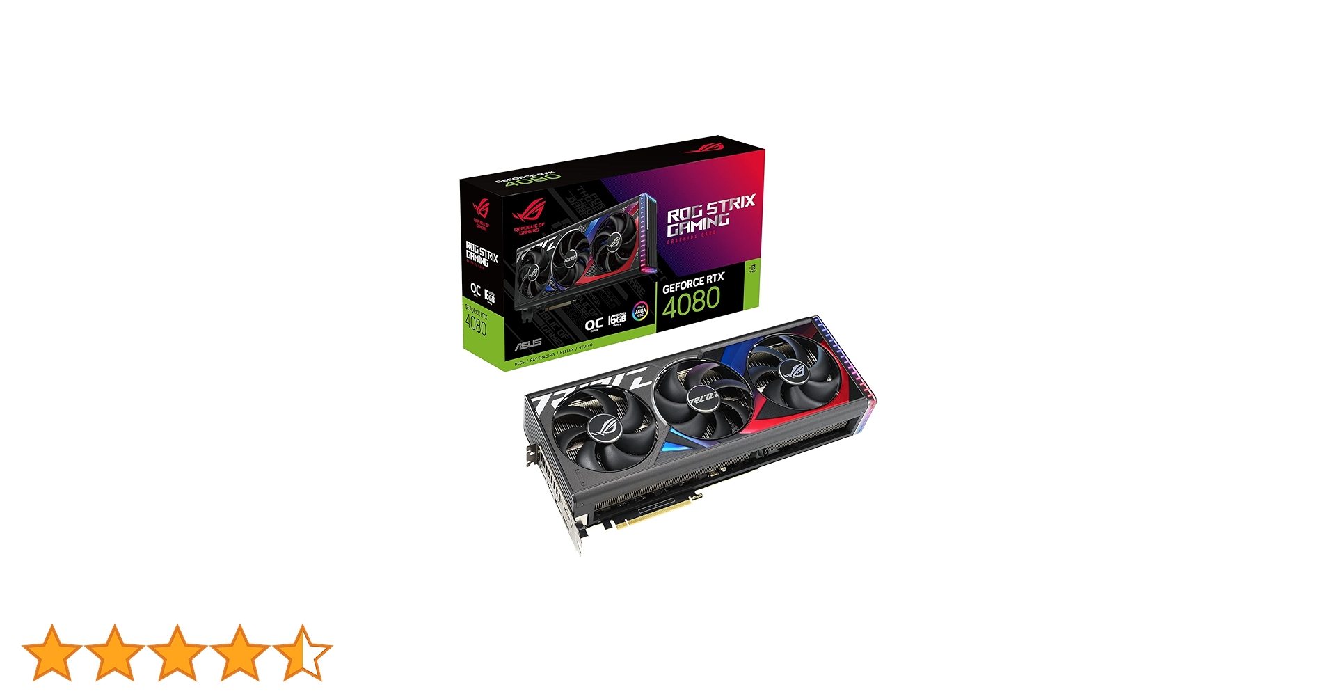 Amazon | ASUS ROG Strix GeForce RTX® 4080 OCエディション